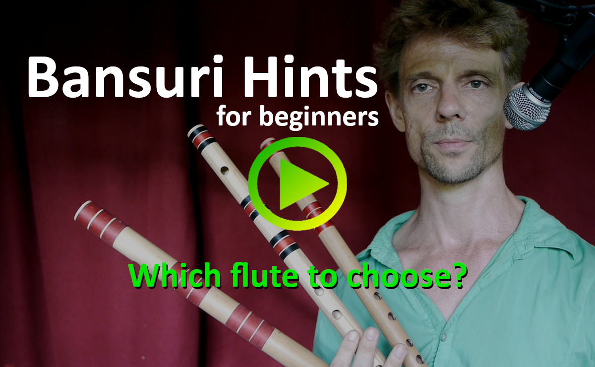 Bansuri Hints for beginners: Which size to choose