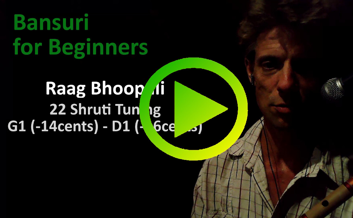 Raag Bhoopali (Bhupali) in 22 shruti tuning